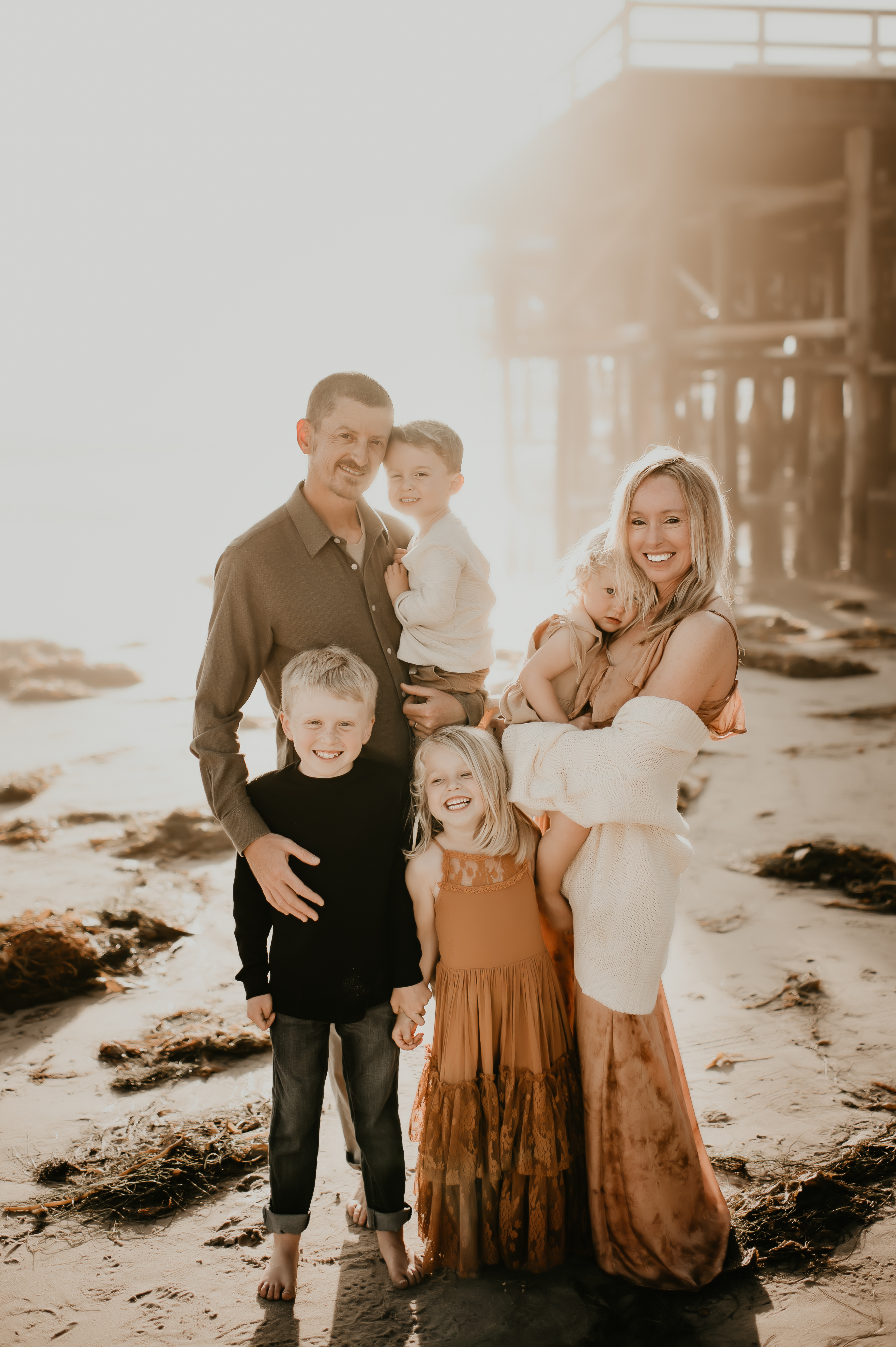 San Diego Family Photography Session in Pacific Beach, California 