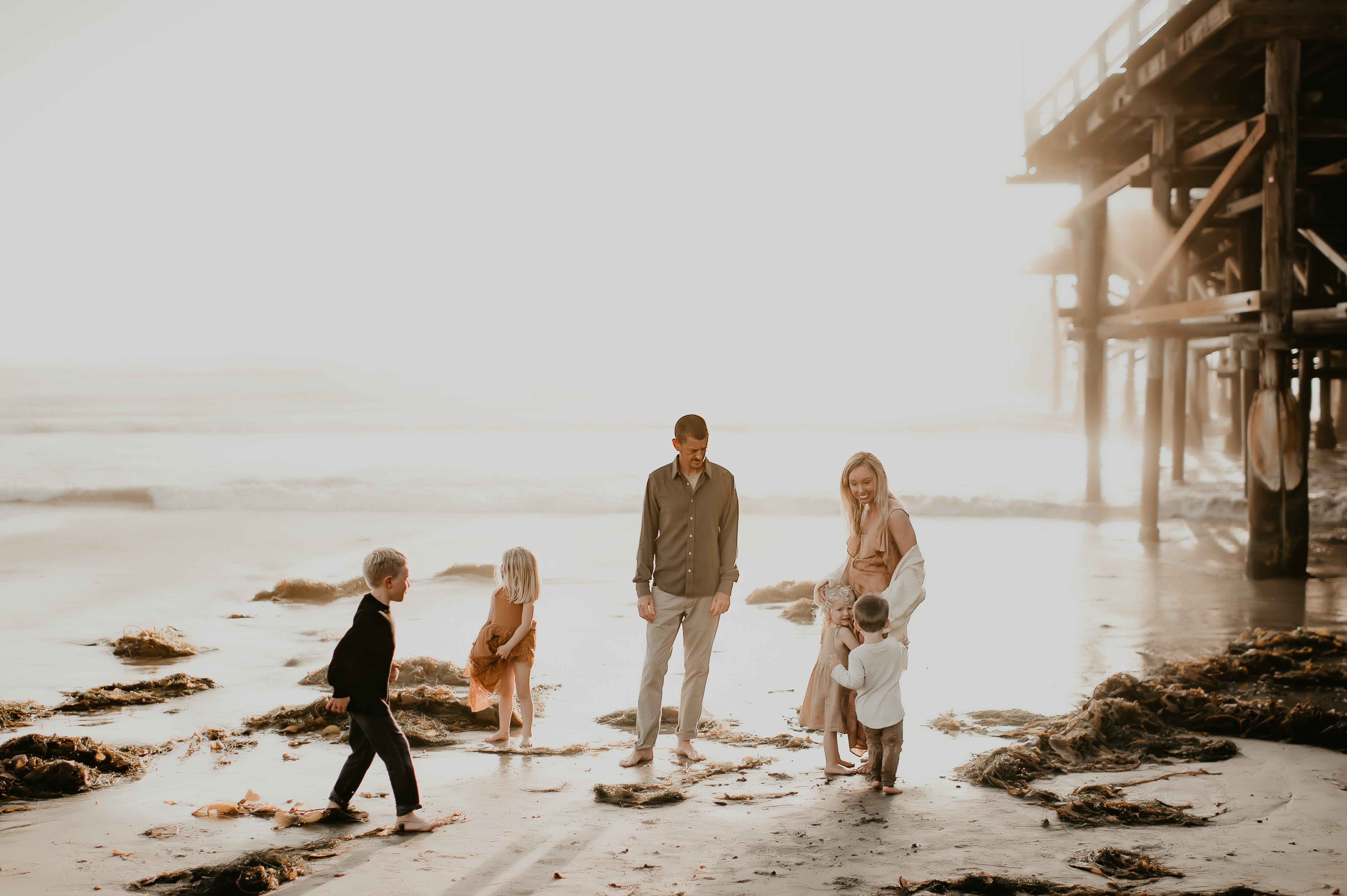 San Diego Family Photography Session in Pacific Beach, California 